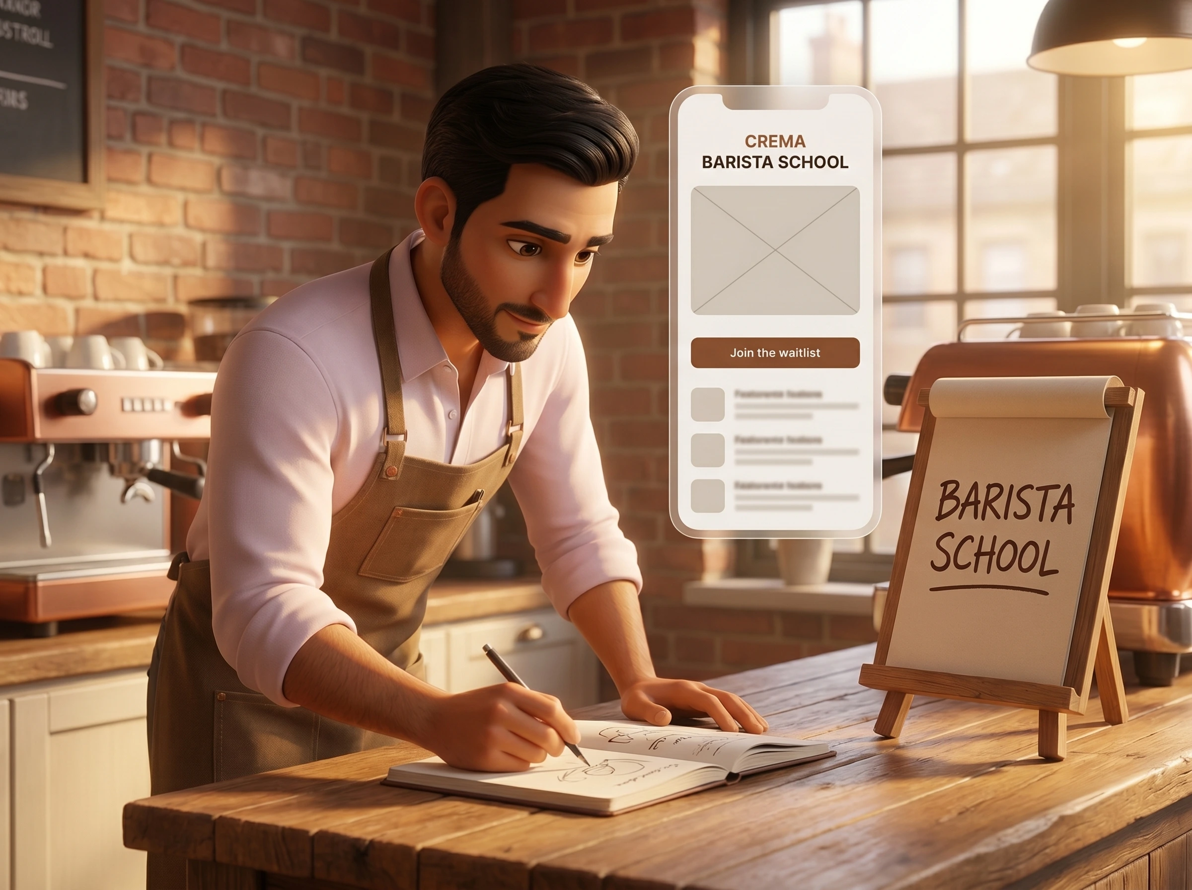 A new marketing landing for a new direction.